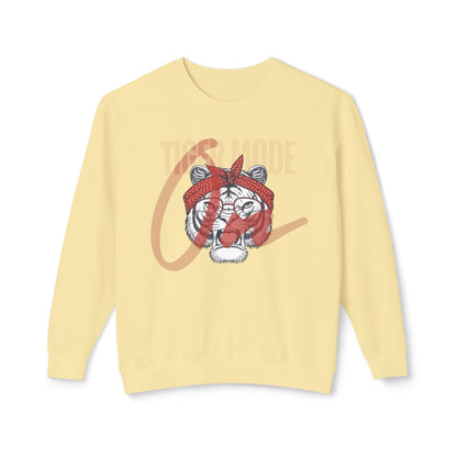 Tiger Mode: On Lightweight Sweatshirt