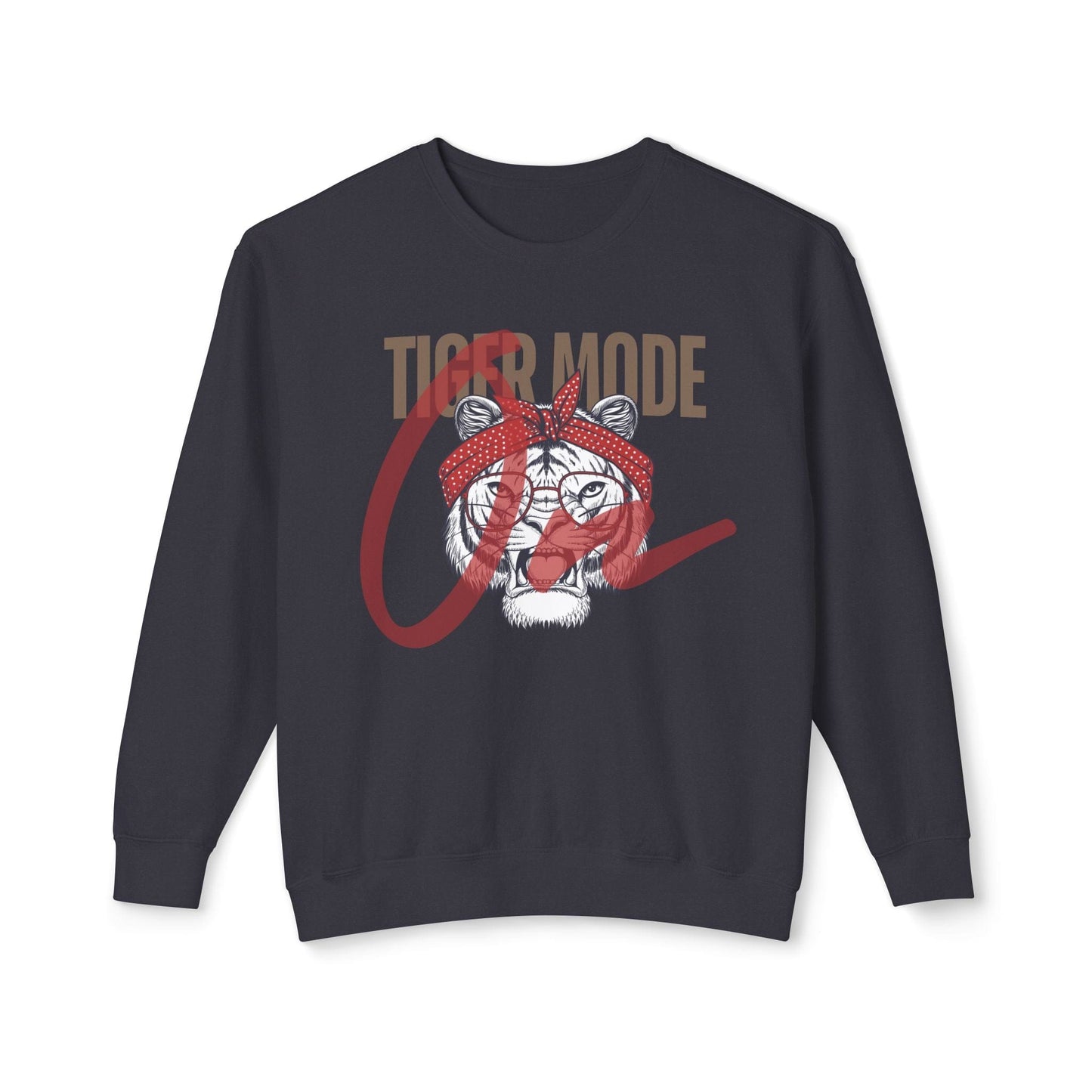 Tiger Mode: On Lightweight Sweatshirt