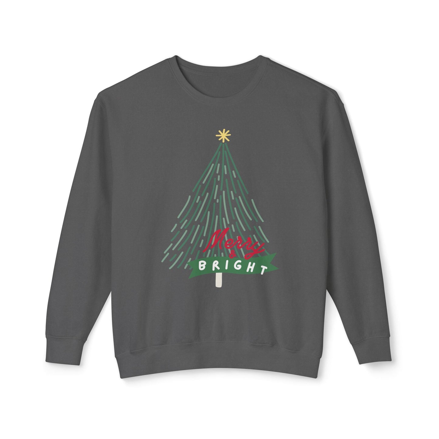 Merry & Bright Lightweight Sweatshirt