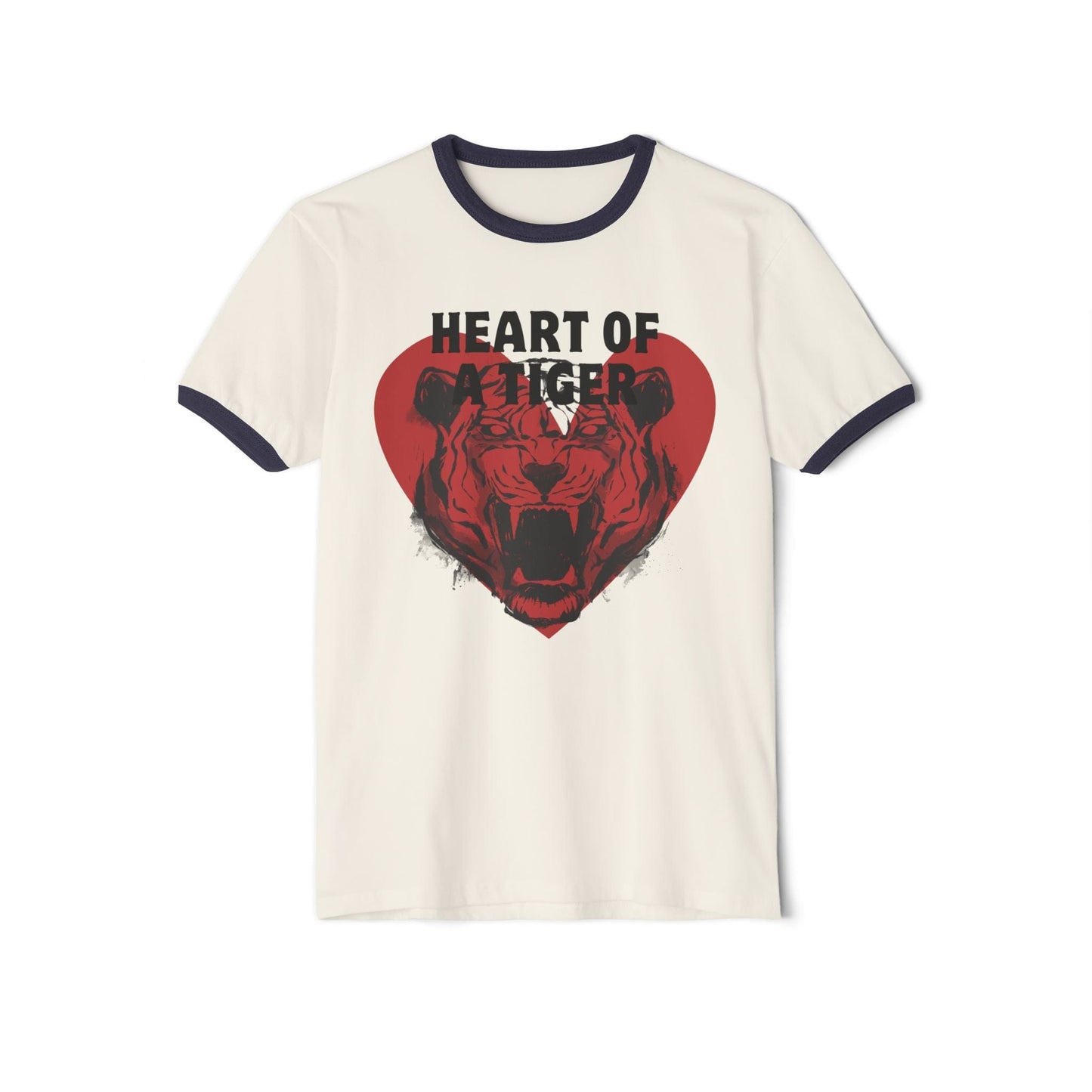 Heart of a Tiger Ringer T-Shirt