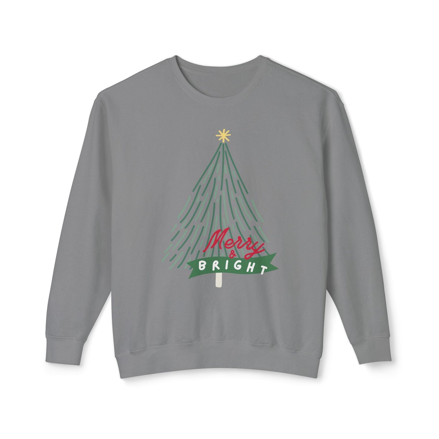 Merry & Bright Lightweight Sweatshirt