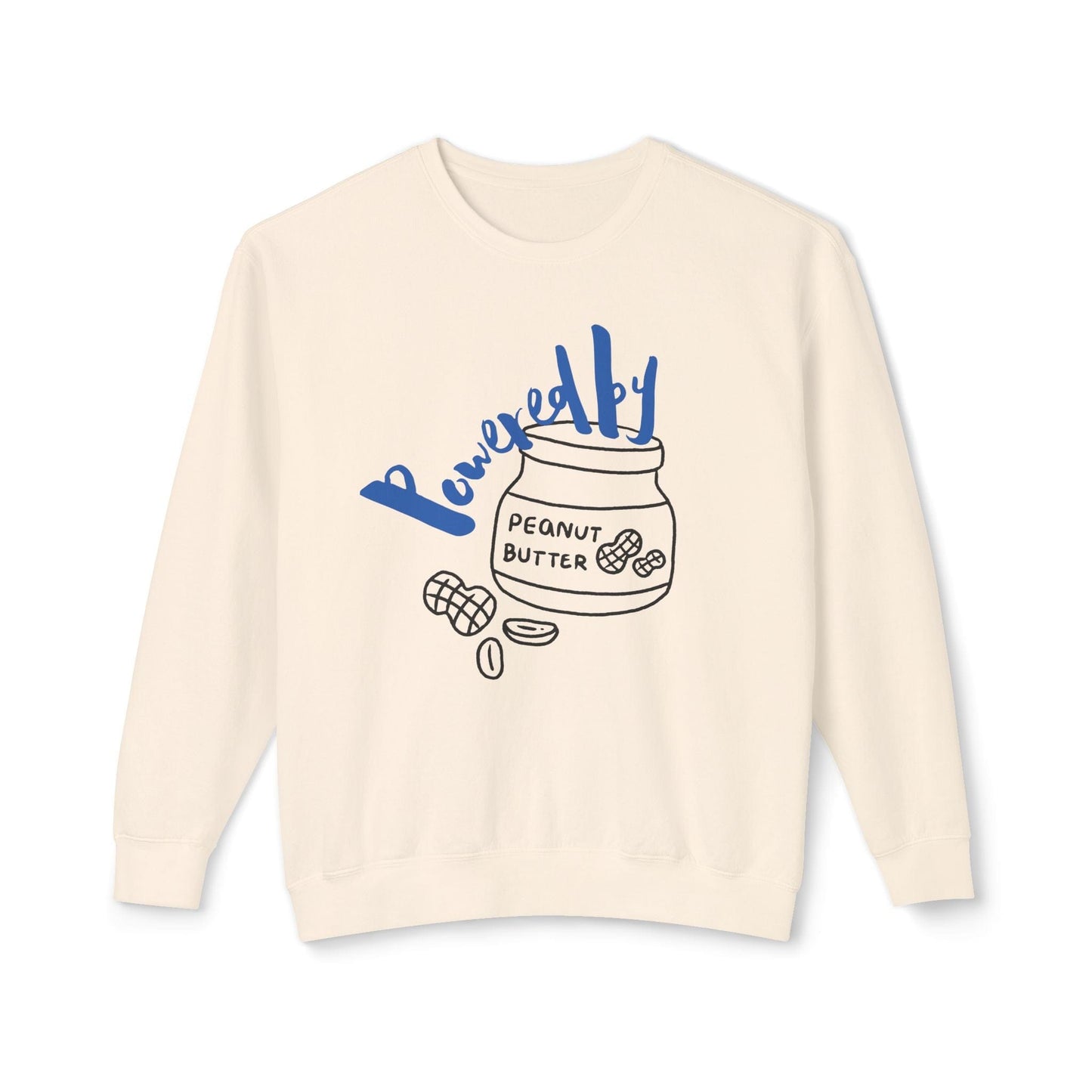 Powered by Peanut Butter Lightweight Sweatshirt