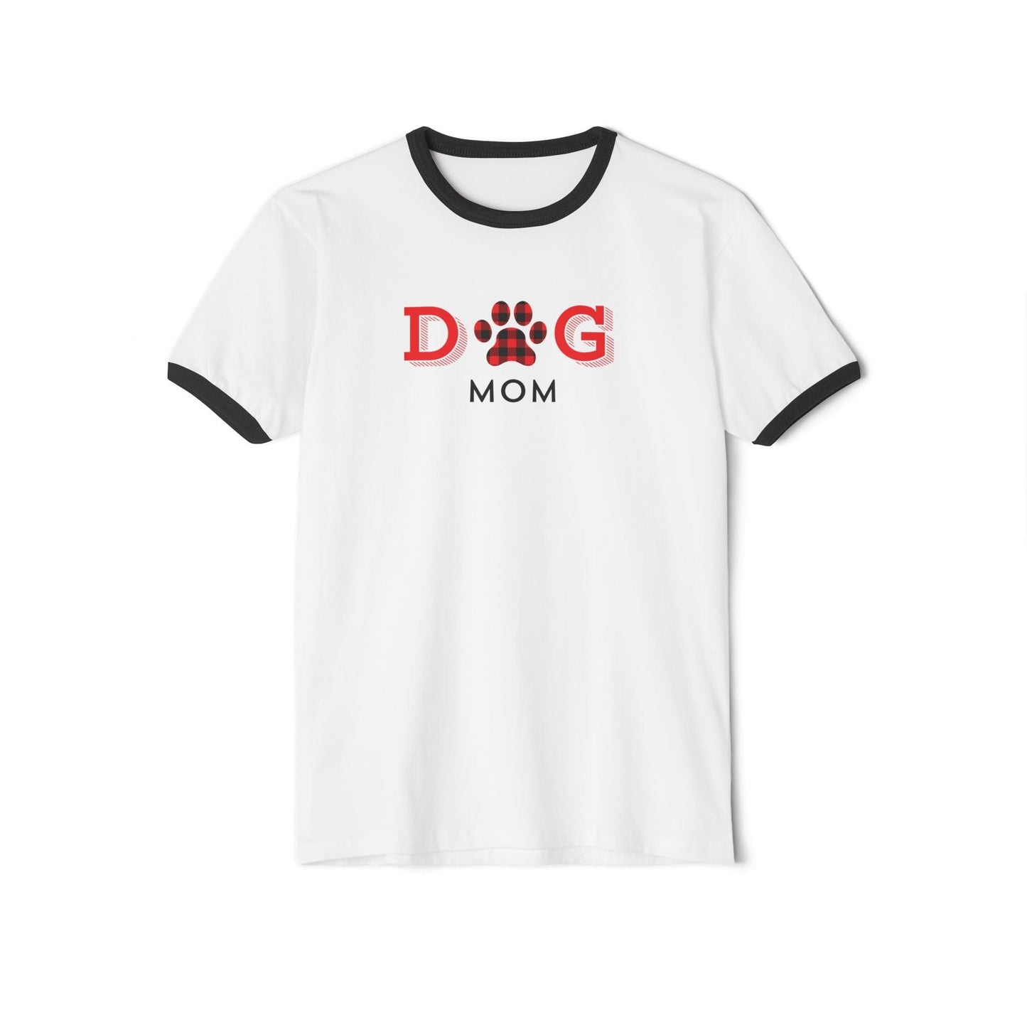 Dog Mom Ringer T-Shirt