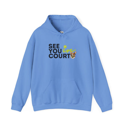 See You in Court Corgi Hoodie