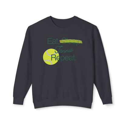 Eat Tennis Repeat Lightweight Sweatshirt