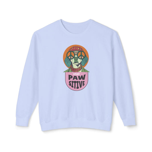 Stay Pawsitive Lightweight Sweatshirt