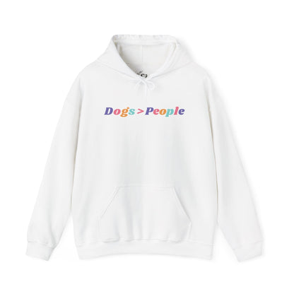 Dogs > People Hoodie