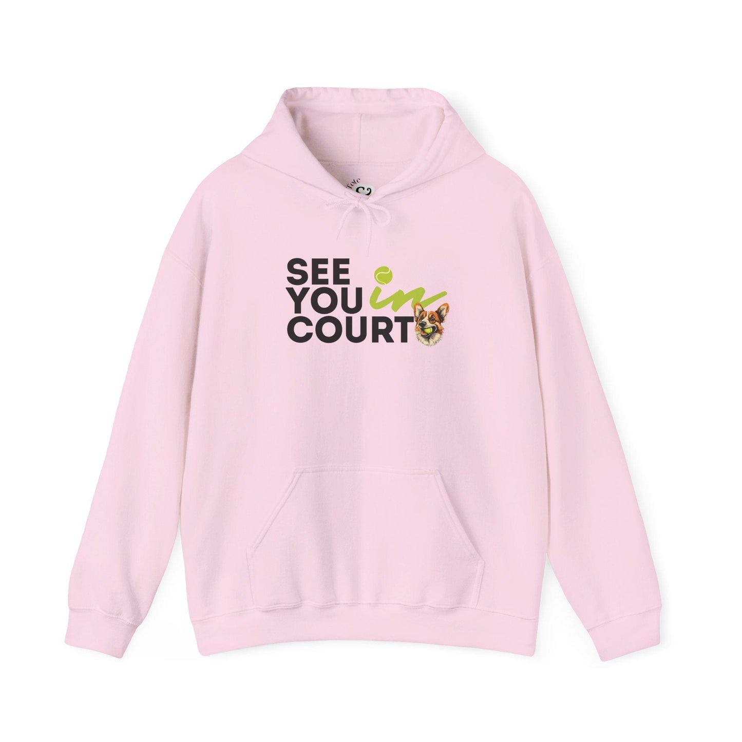 See You in Court Corgi Hoodie