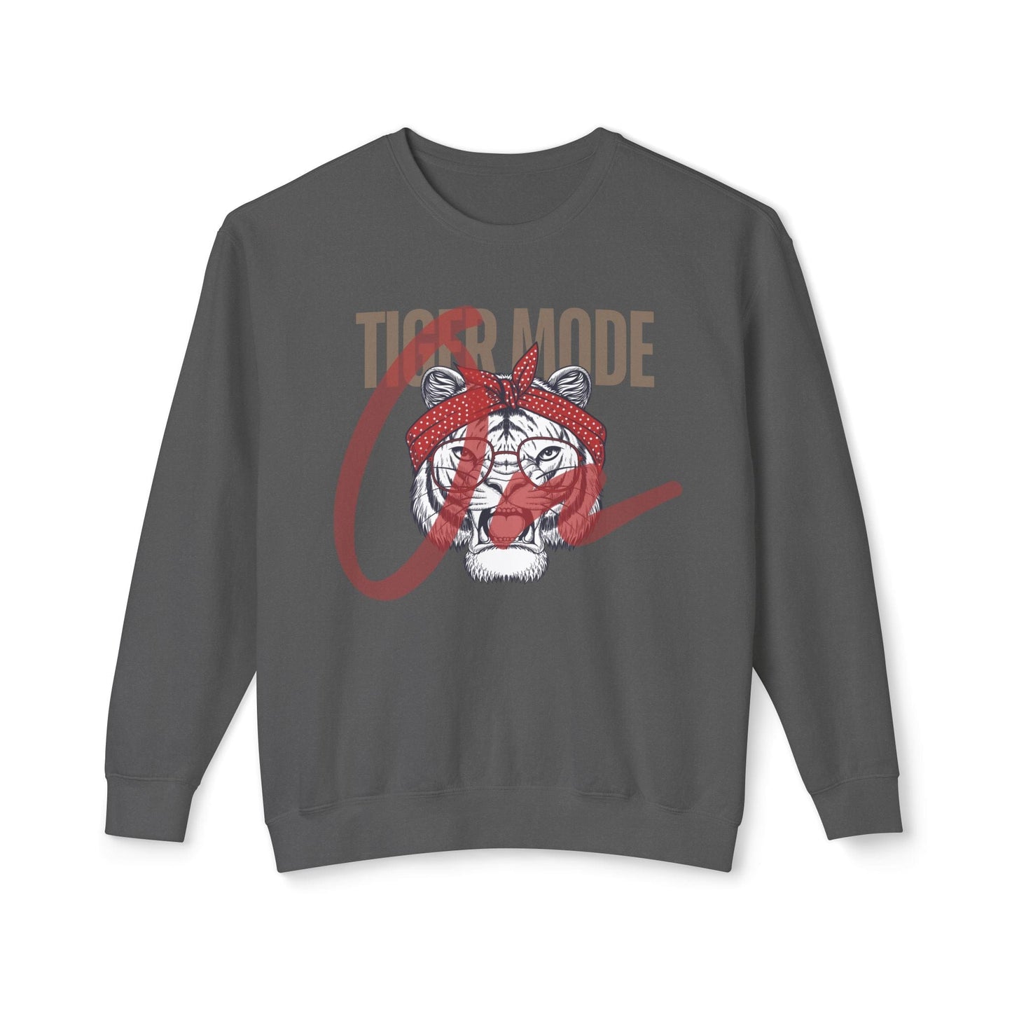 Tiger Mode: On Lightweight Sweatshirt