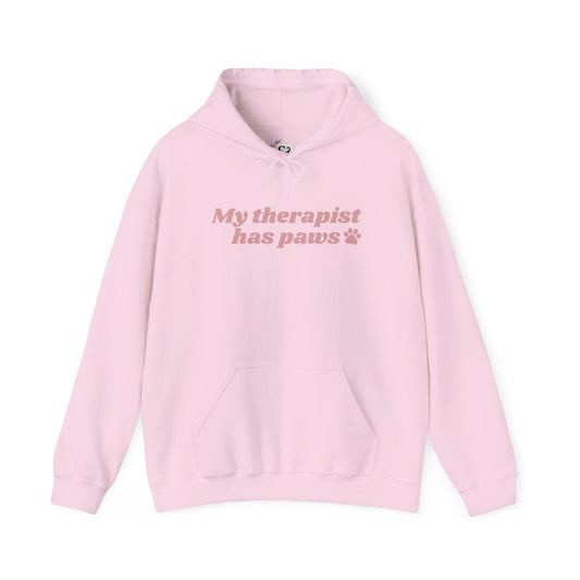 My Therapist Has Paws Hoodie