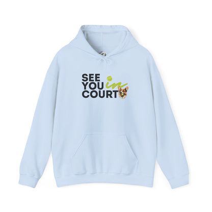 See You in Court Corgi Hoodie