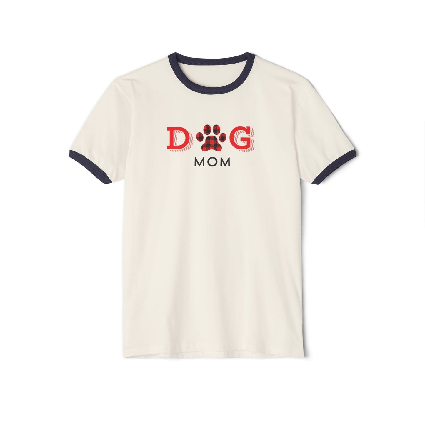 Dog Mom Ringer T-Shirt