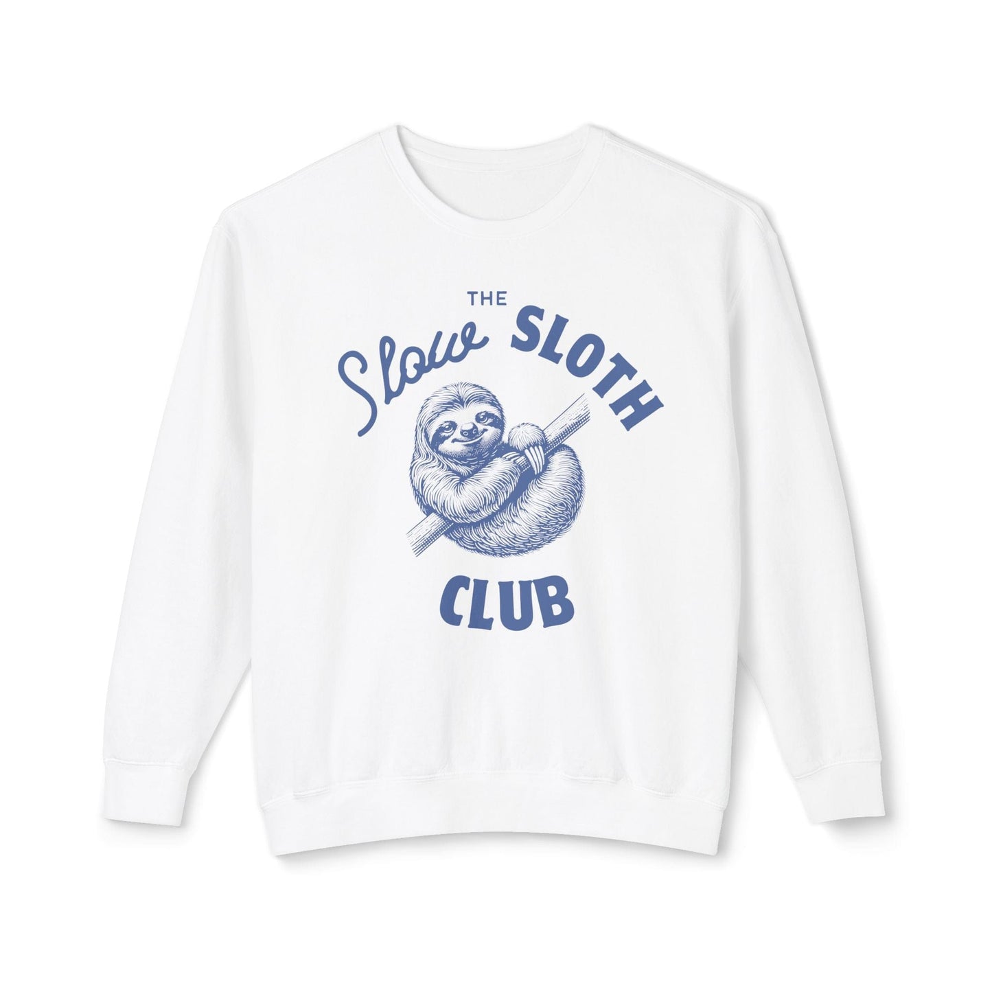 The Slow Sloth Club Lightweight Sweatshirt