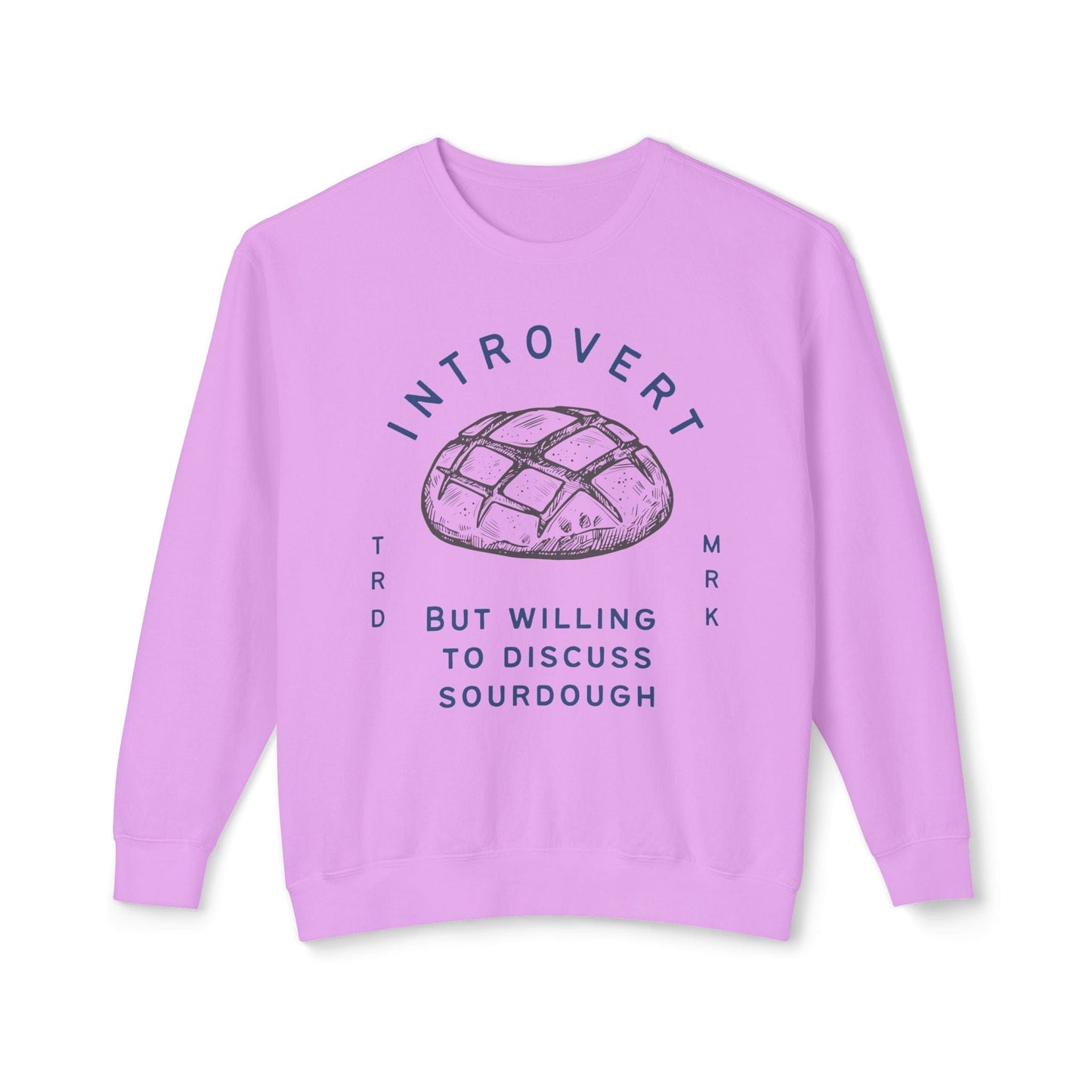 Introvert But Willing to Discuss Sourdough Lightweight Sweatshirt