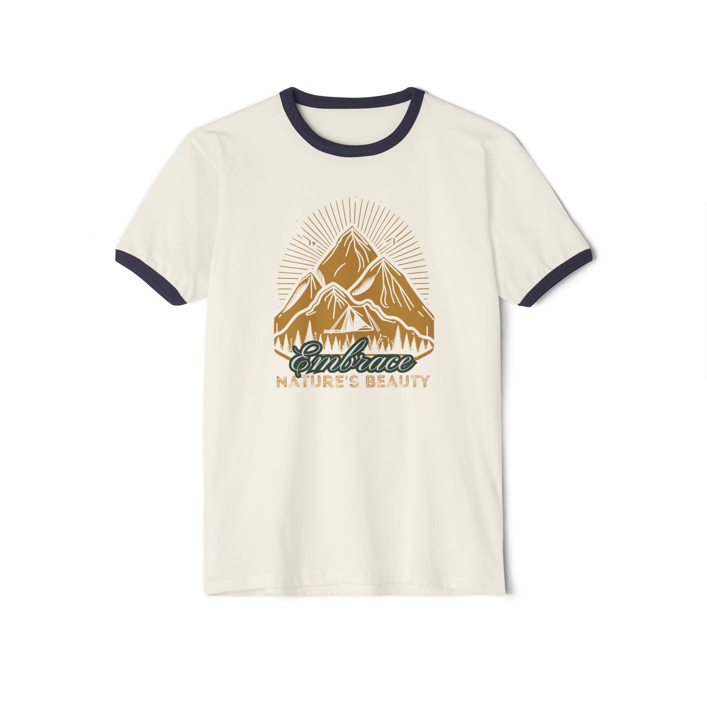 Embrace Nature's Beauty Ringer T-Shirt