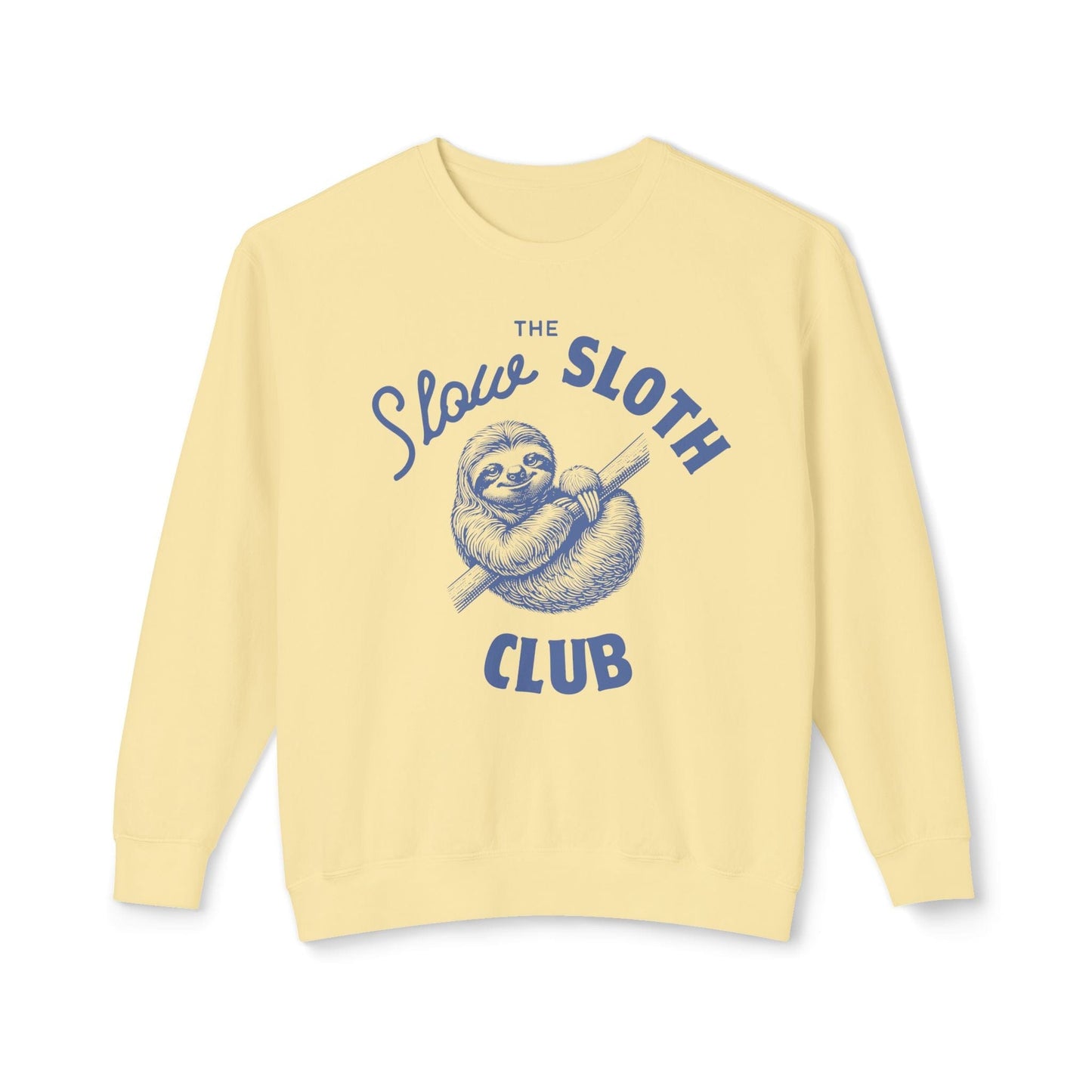 The Slow Sloth Club Lightweight Sweatshirt