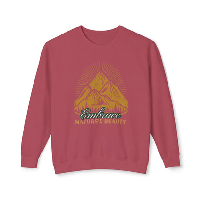 Embrace Nature's Beauty Lightweight Sweatshirt