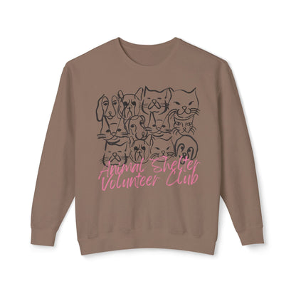 Animal Shelter Volunteer Lightweight Sweatshirt