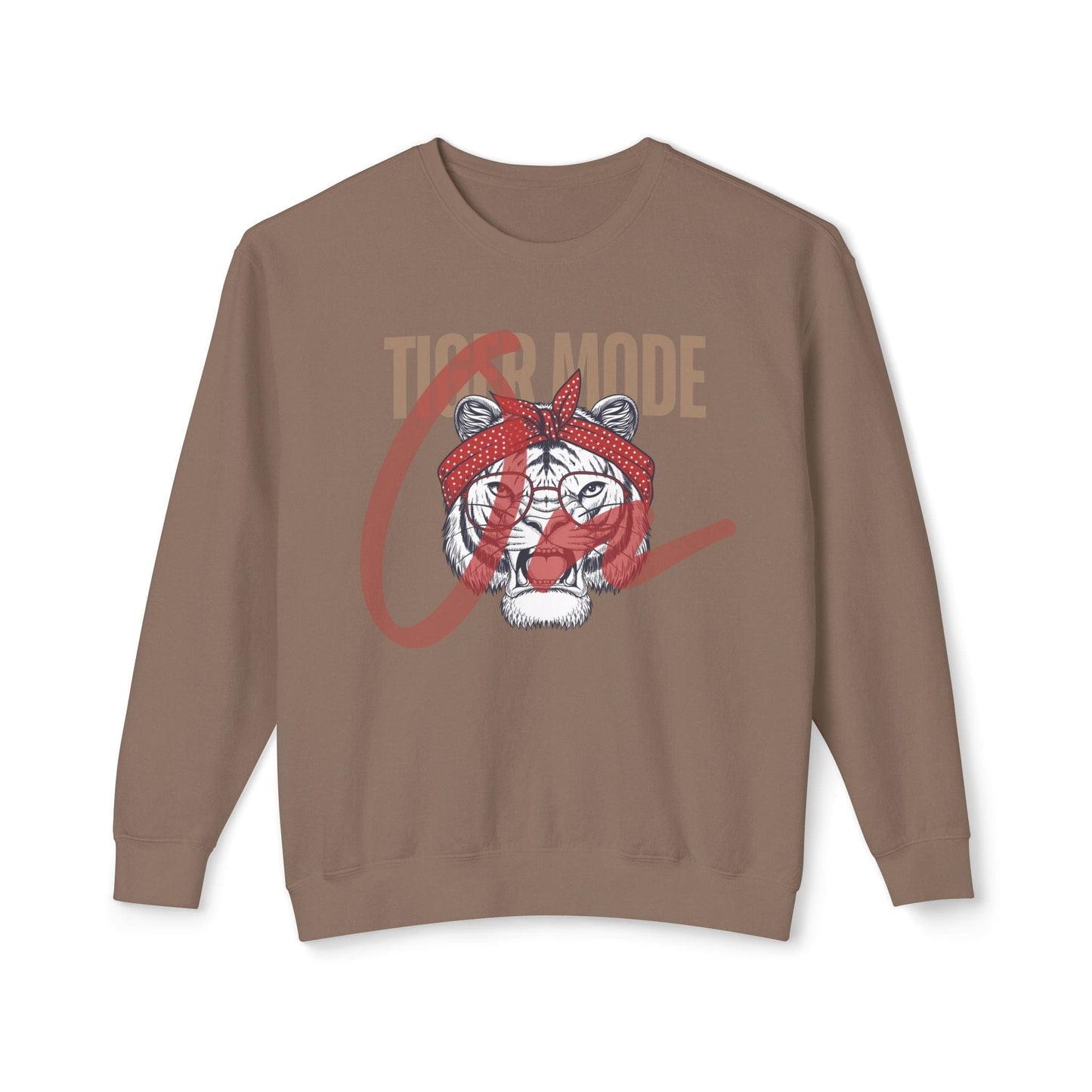 Tiger Mode: On Lightweight Sweatshirt