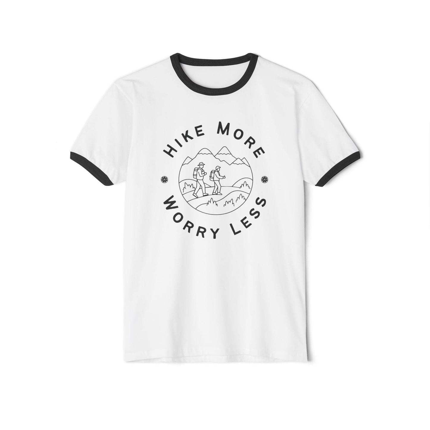 Hike More Worry Less Ringer T-Shirt