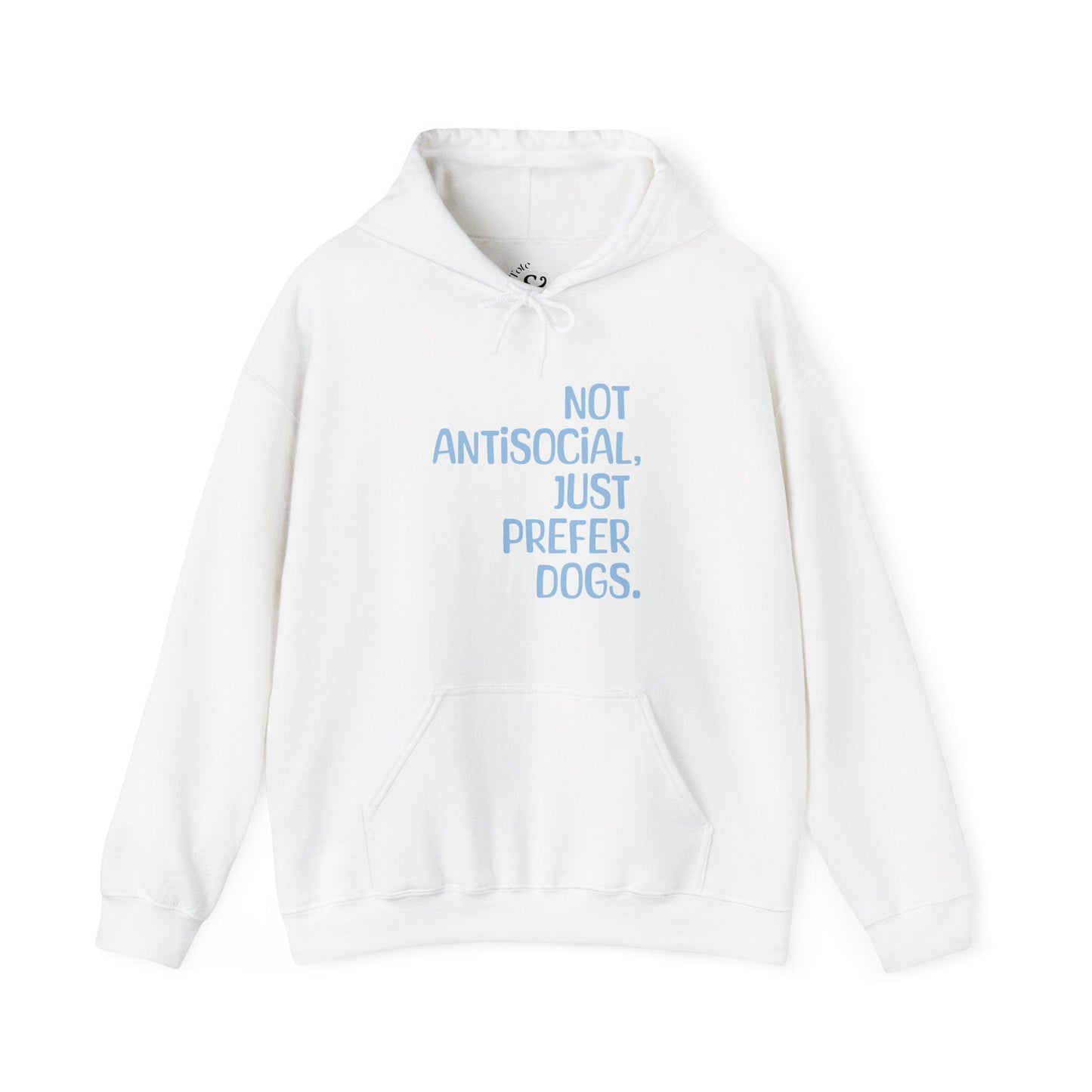 Not Antisocial, Just Prefer Dogs Hoodie