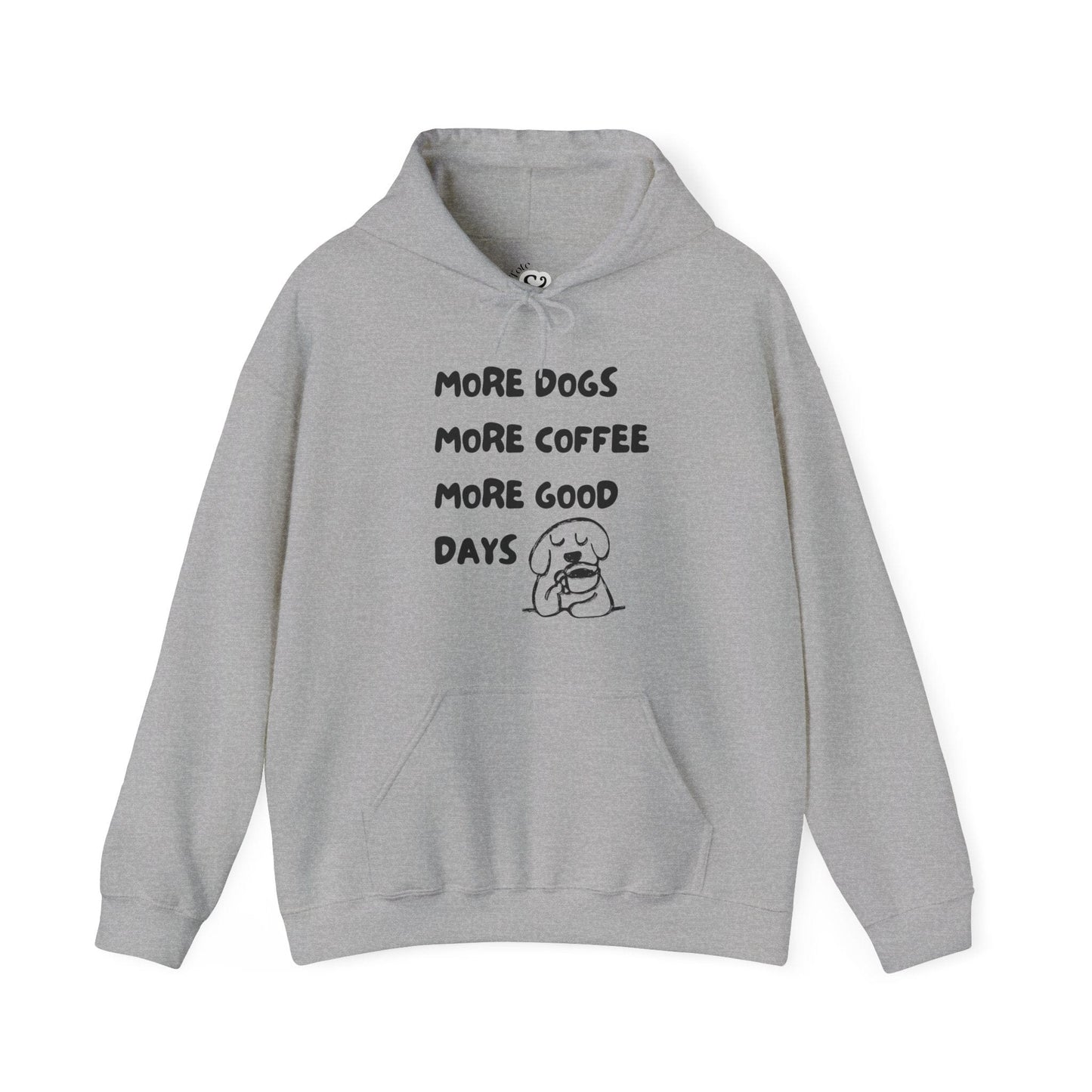 More Dogs More Coffee More Good Days Hoodie