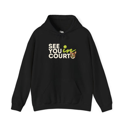 See You in Court Corgi Hoodie