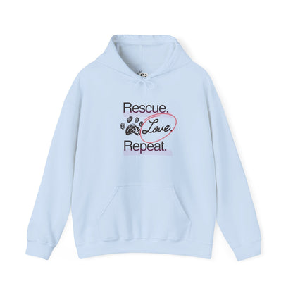 Rescue. Love. Repeat. Hoodie