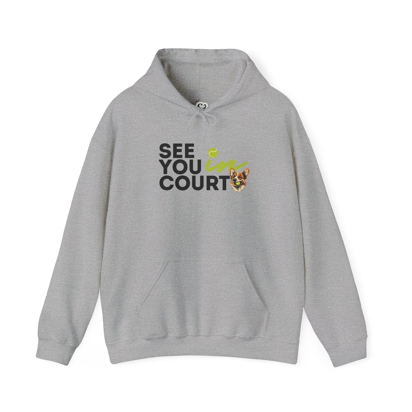 See You in Court Corgi Hoodie