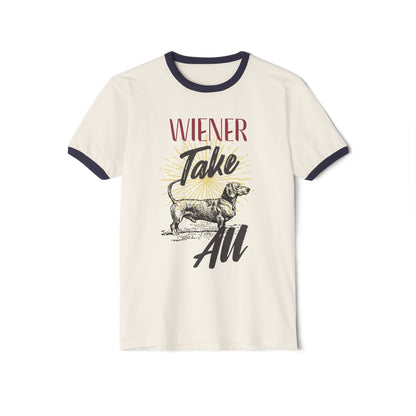 Wiener Take All Ringer T-Shirt