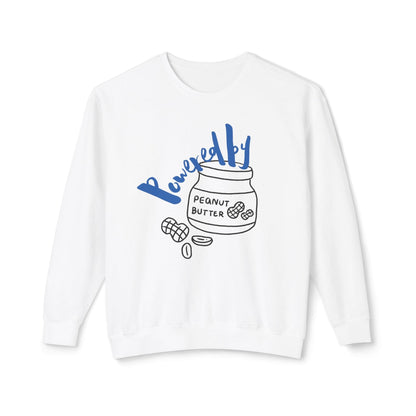 Powered by Peanut Butter Lightweight Sweatshirt