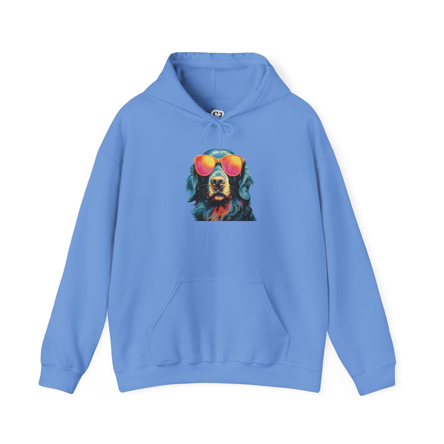 Golden Retriever Retro Vibe Hoodie