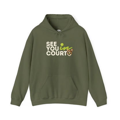 See You in Court Corgi Hoodie