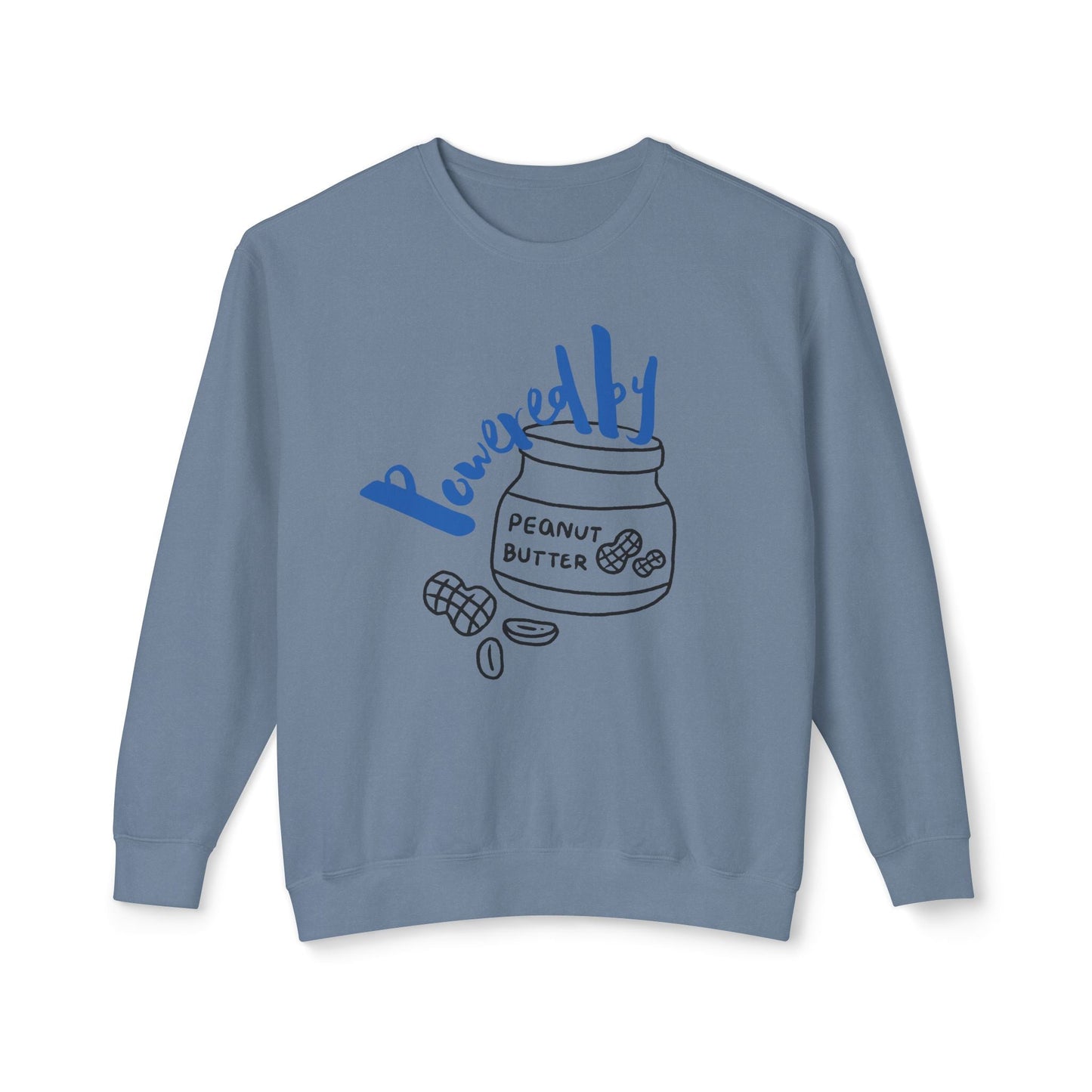 Powered by Peanut Butter Lightweight Sweatshirt