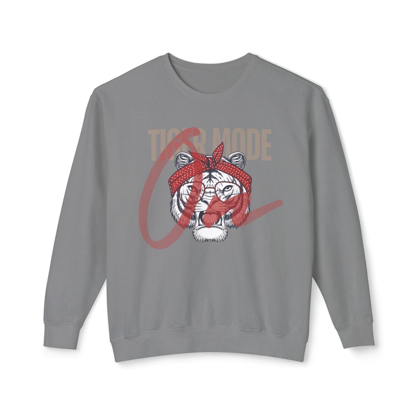 Tiger Mode: On Lightweight Sweatshirt