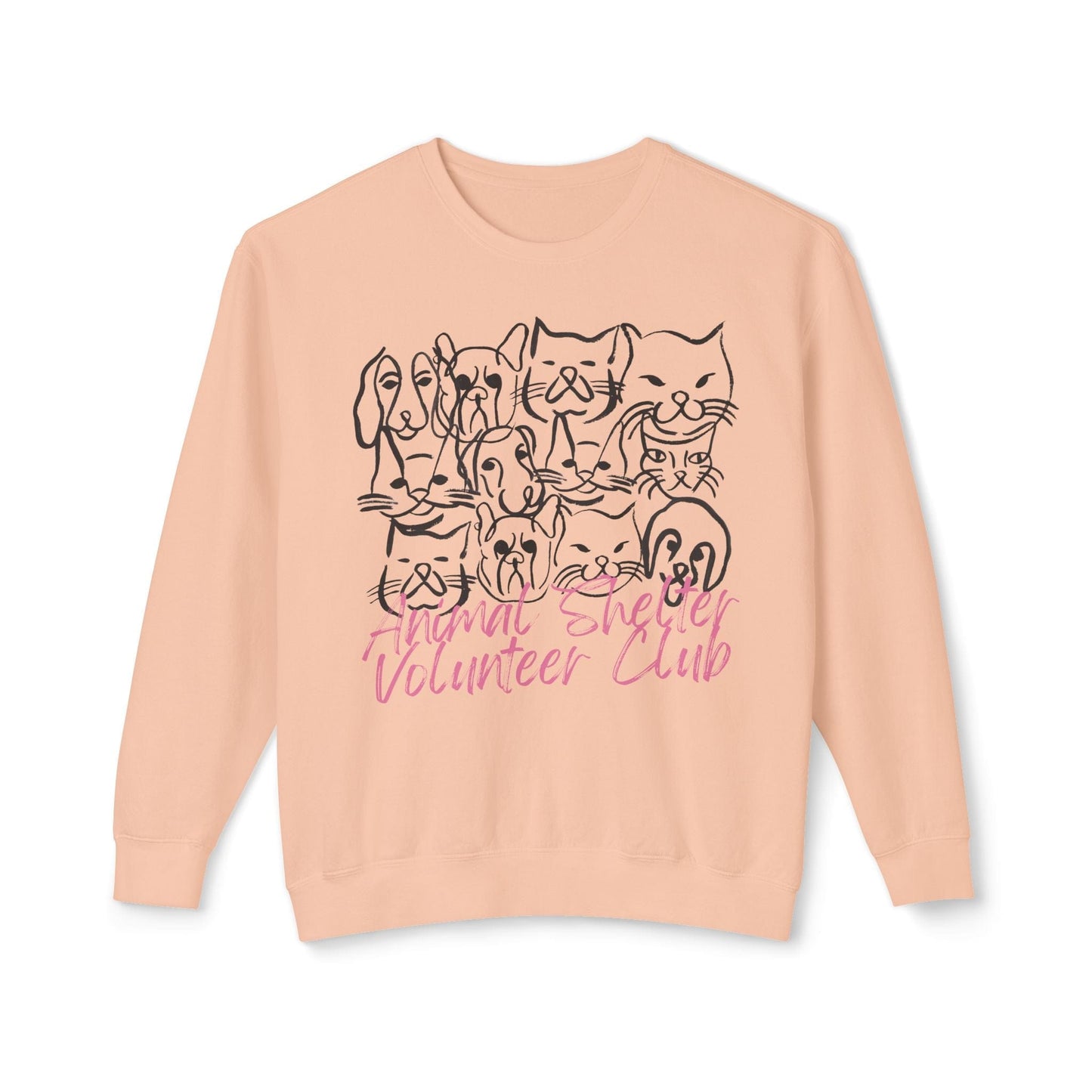 Animal Shelter Volunteer Lightweight Sweatshirt