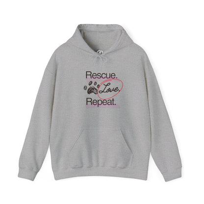 Rescue. Love. Repeat. Hoodie