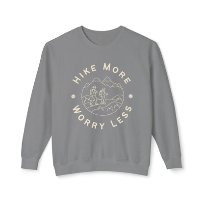 Hike More Worry Less Lightweight Sweatshirt